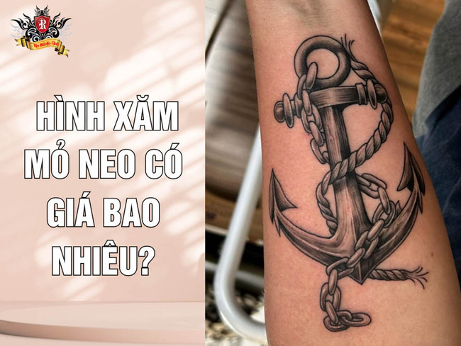 Hình xăm mỏ neo có giá bao nhiêu?