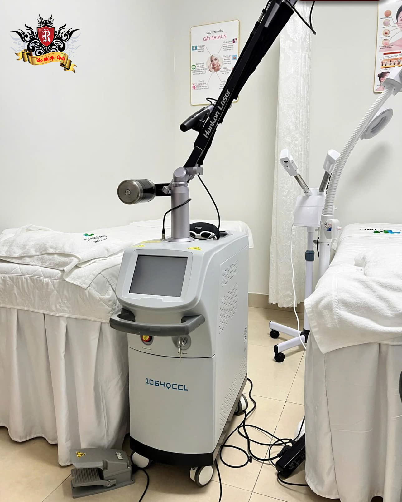 Công nghệ xóa xăm Laser Spectra ND Yag nhập khẩu Hàn Quốc tại Rio Tattoo Studio