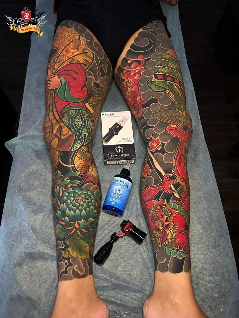 Hình xăm bao lâu bong vảy và cách chăm sóc sau khi xăm