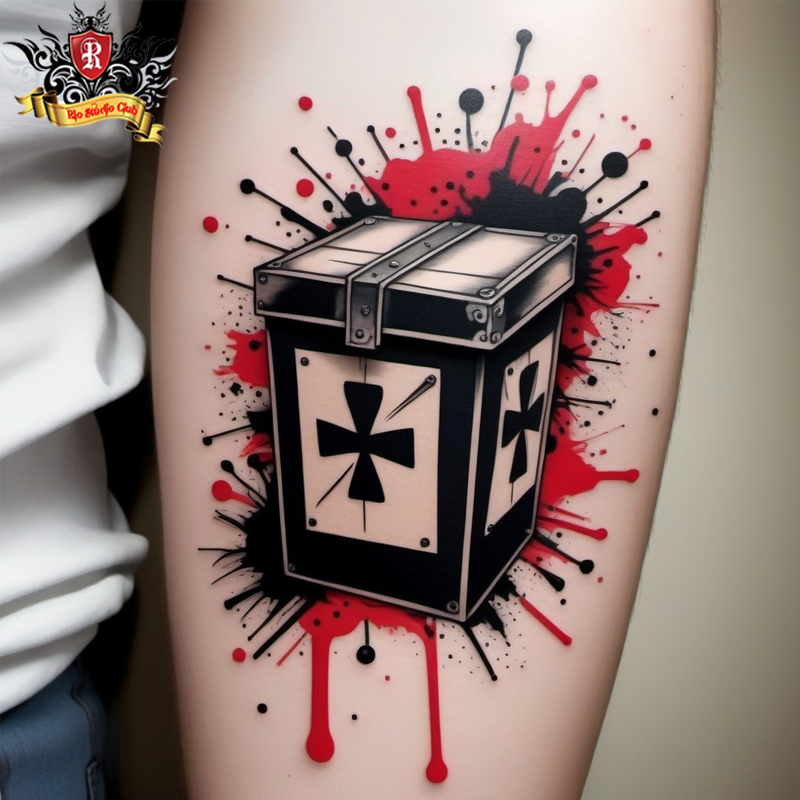 Giải mã ý nghĩa, nguồn gốc hình xăm Trash Polka 5 - Rio Tattoo Studio