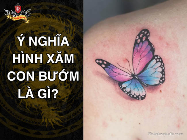 Ý nghĩa hình xăm con bướm là gì?