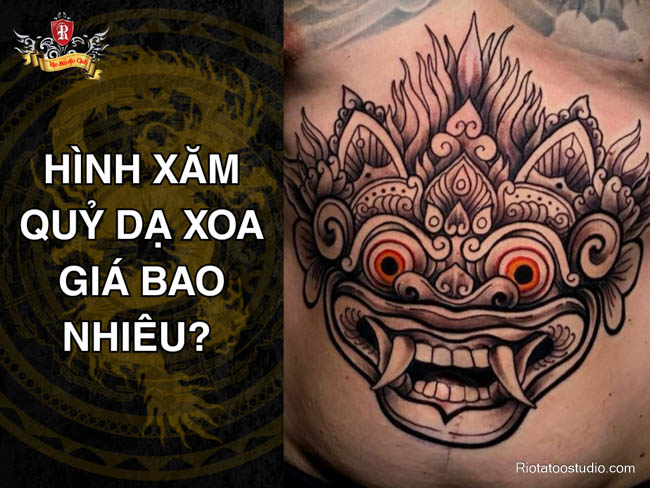 Hình xăm quỷ Dạ Xoa giá bao nhiêu?