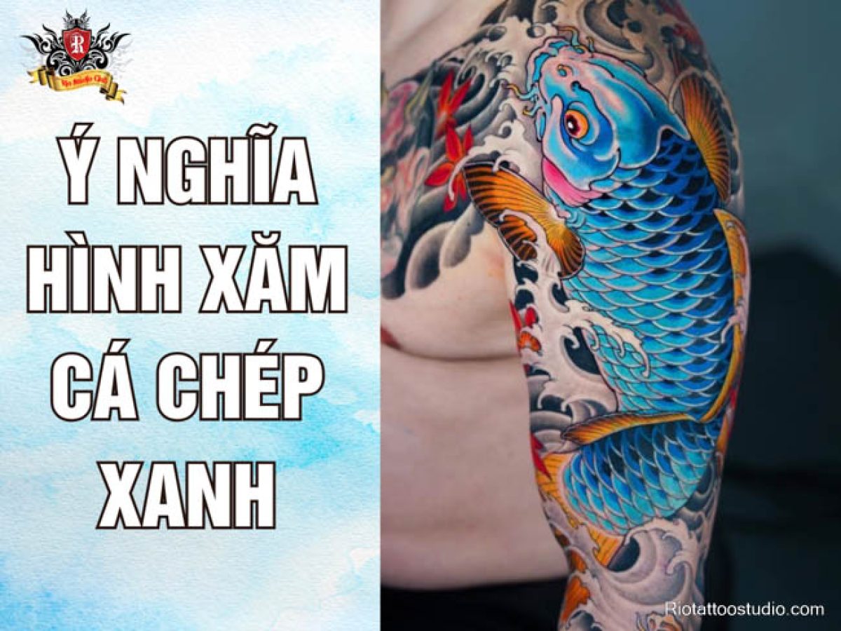 Tổng hợp những mẫu hình xăm cá chép kín lưng đẹp nhất