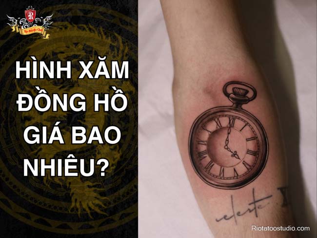 Hình xăm đồng hồ giá bao nhiêu? 