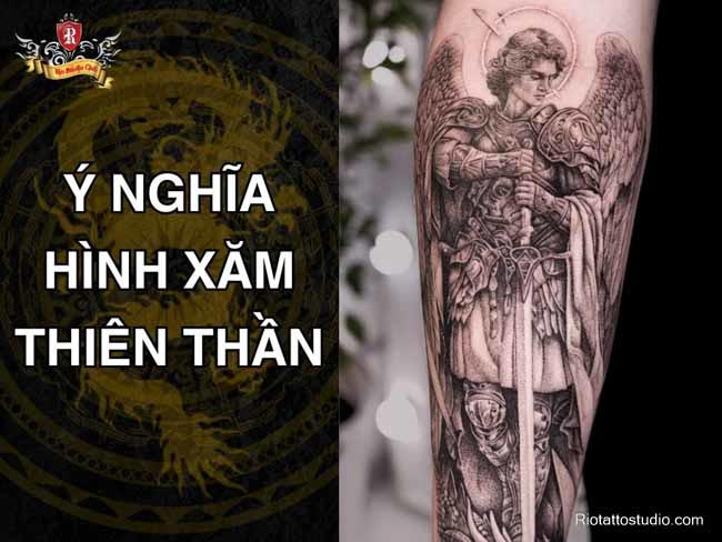 Top 500+ Hình Xăm Thiên Thần Đẹp Và Ý Nghĩa – Biểu Tượng Của Sự Bảo Hộ  - Rio Tattoo Studio