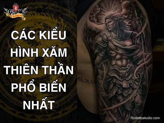 Các kiểu hình xăm thiên thần phổ biến nhất 