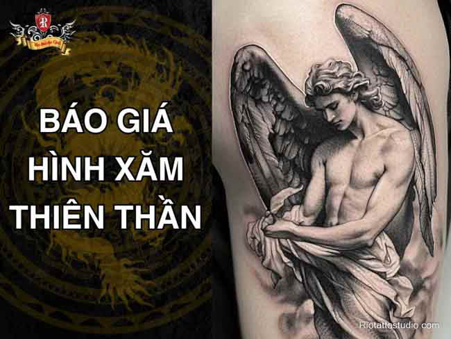 Báo giá hình xăm thiên thần 