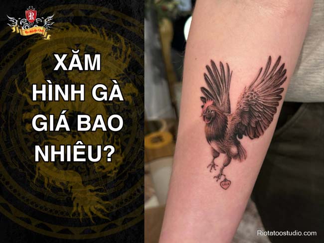 Hình xăm gà giá bao nhiêu? 