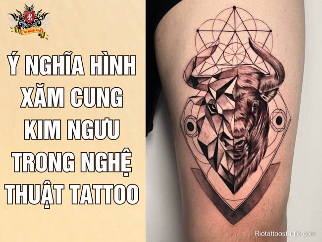 Ý nghĩa hình xăm cung Kim Ngưu trong nghệ thuật tattoo