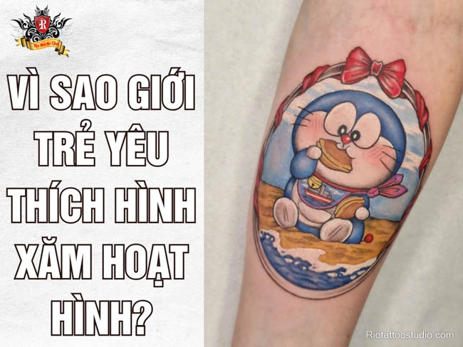 Tổng hợp 500+ mẫu hình xăm hoạt hình đẹp, dễ thương và đầy cá tính - Rio Tattoo Studio