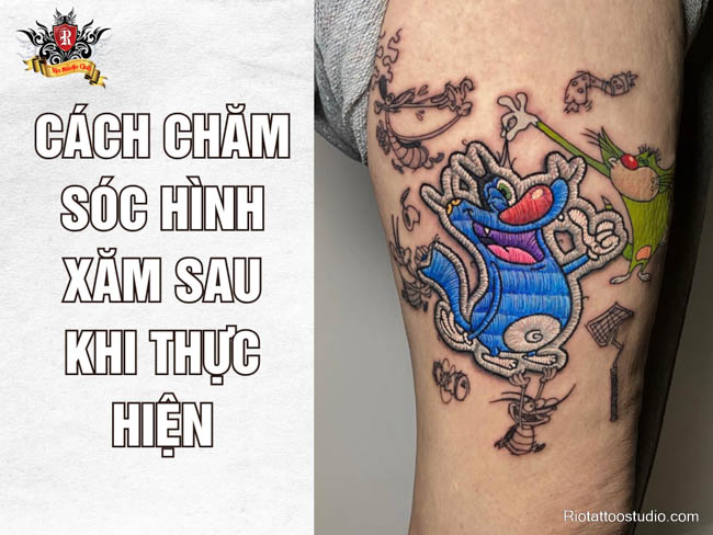 Tổng hợp 500+ mẫu hình xăm hoạt hình đẹp, dễ thương và đầy cá tính 1 - Rio Tattoo Studio