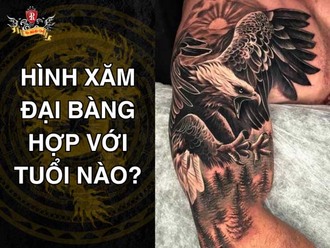 Hình xăm đại bàng hợp với tuổi nào?