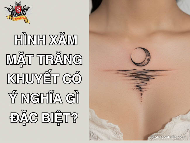 Hình xăm mặt trăng khuyết có ý nghĩa gì đặc biệt?