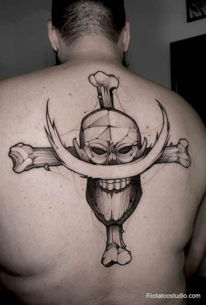 Các hình xăm One Piece nổi bật với các nhân vật khác