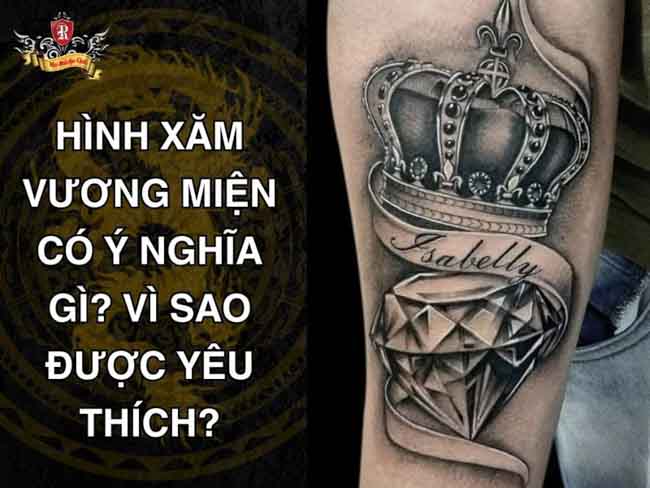Hình xăm vương miện có ý nghĩa gì đặc biệt? Vì sao được yêu thích?