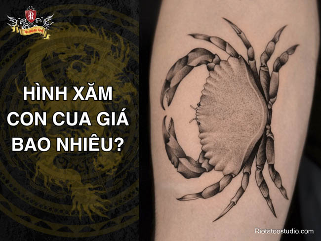 Hình xăm con cua giá bao nhiêu? 