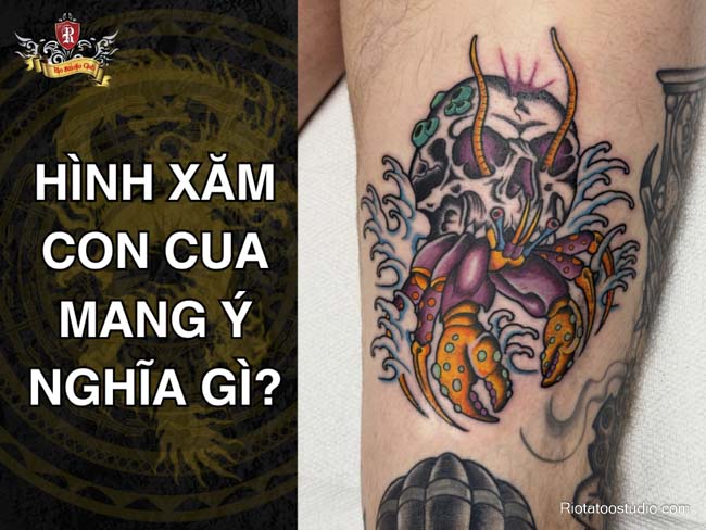 Hình xăm con cua mang ý nghĩa gì? 