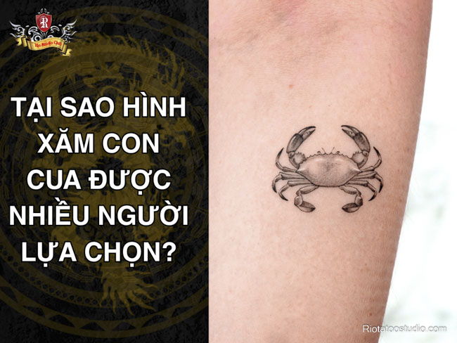 Tại sao hình xăm con cua được nhiều người lựa chọn? 