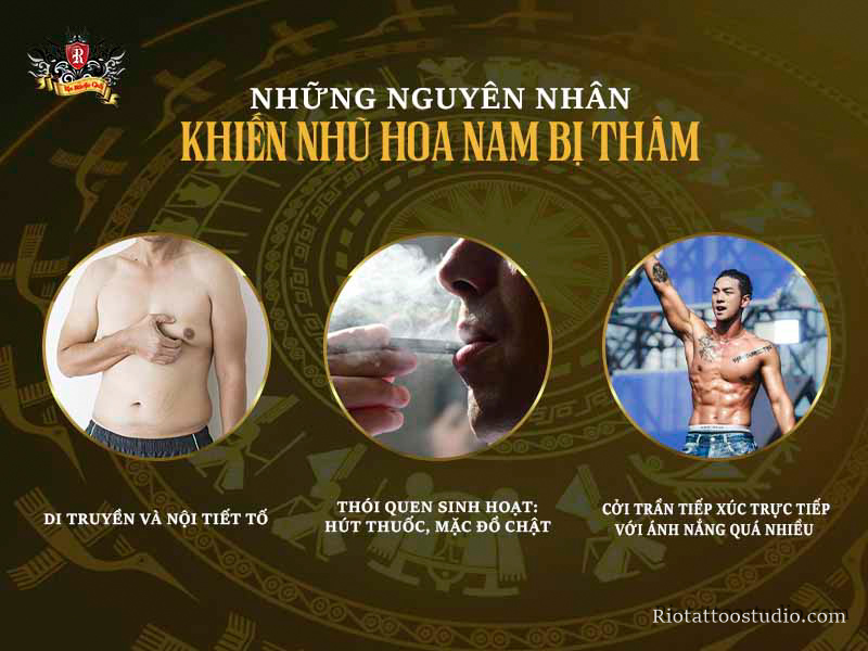 Hiểu rõ nguyên nhân là bước đầu tiên quan trọng để tìm ra cách làm hồng nhũ hoa nhanh nhất và hiệu quả. Nhũ hoa thâm ở nam giới có thể xuất phát từ nhiều yếu tố khác nhau