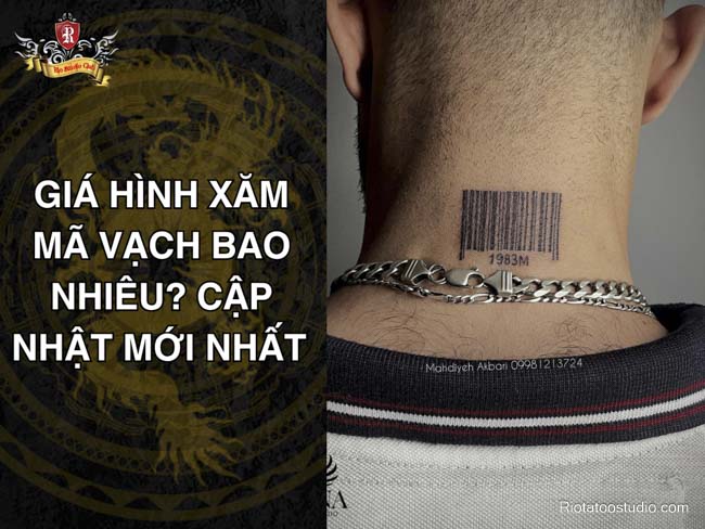 Giá hình xăm mã vạch bao nhiêu theo cập nhật mới nhất