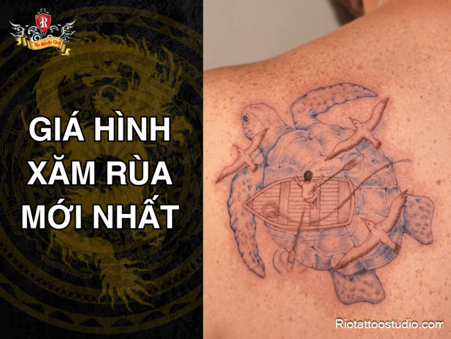 Giá hình xăm rùa mới nhất