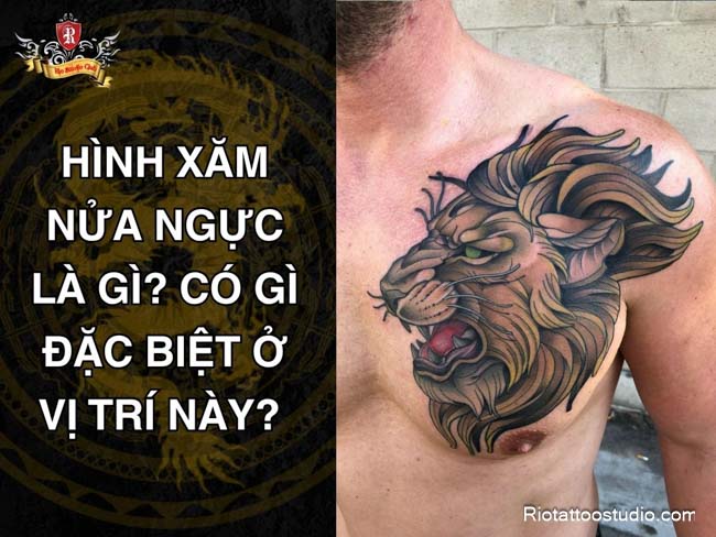 Hình xăm nửa ngực là gì? Có gì đặc biệt ở vị trí này? 