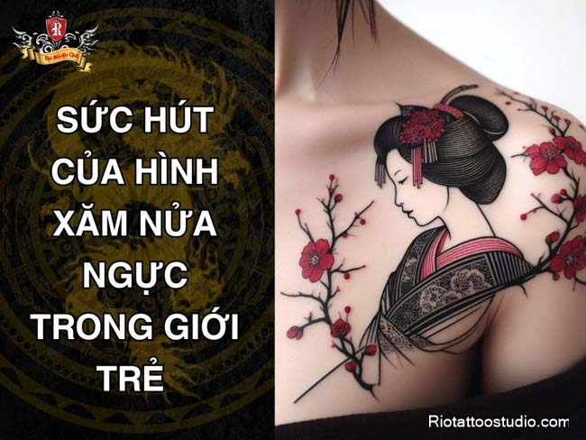 Sức hút của hình xăm nửa ngực trong giới trẻ 