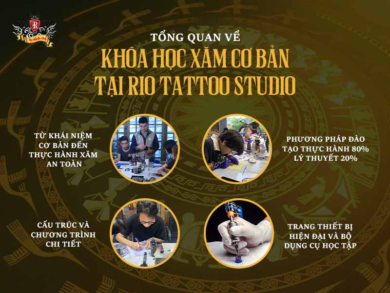 Rio Tattoo Studio tự hào là địa chỉ đào tạo nghệ thuật xăm chuyên nghiệp với hơn 20 năm kinh nghiệm trong ngành.