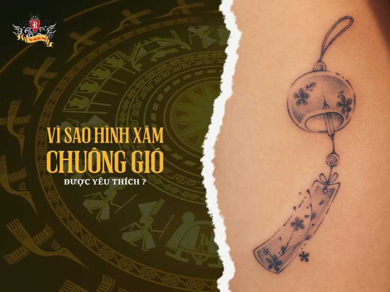 Vì sao hình xăm chuông gió được yêu thích?
