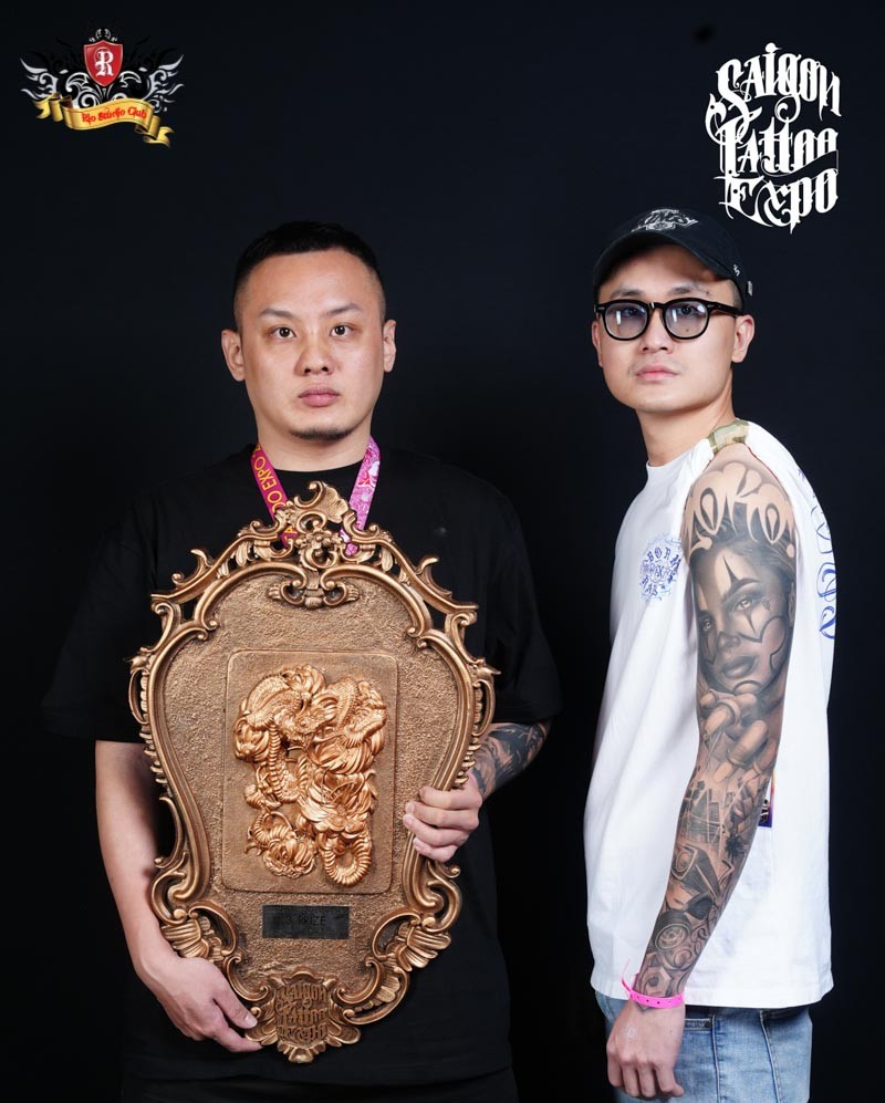 Hình xăm ông địa Tại Rio Tattoo Studio những Artist giỏi nhất trực tiếp thực hiện