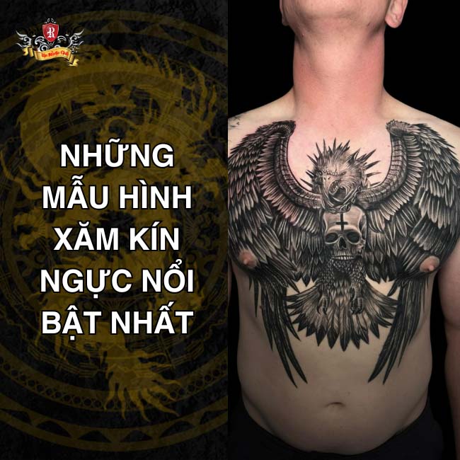 Những mẫu hình xăm kín ngực nổi bật nhất