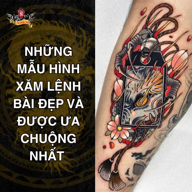 Những mẫu hình xăm lệnh bài đẹp và được ưa chuộng nhất tại Rio Tattoo Studio