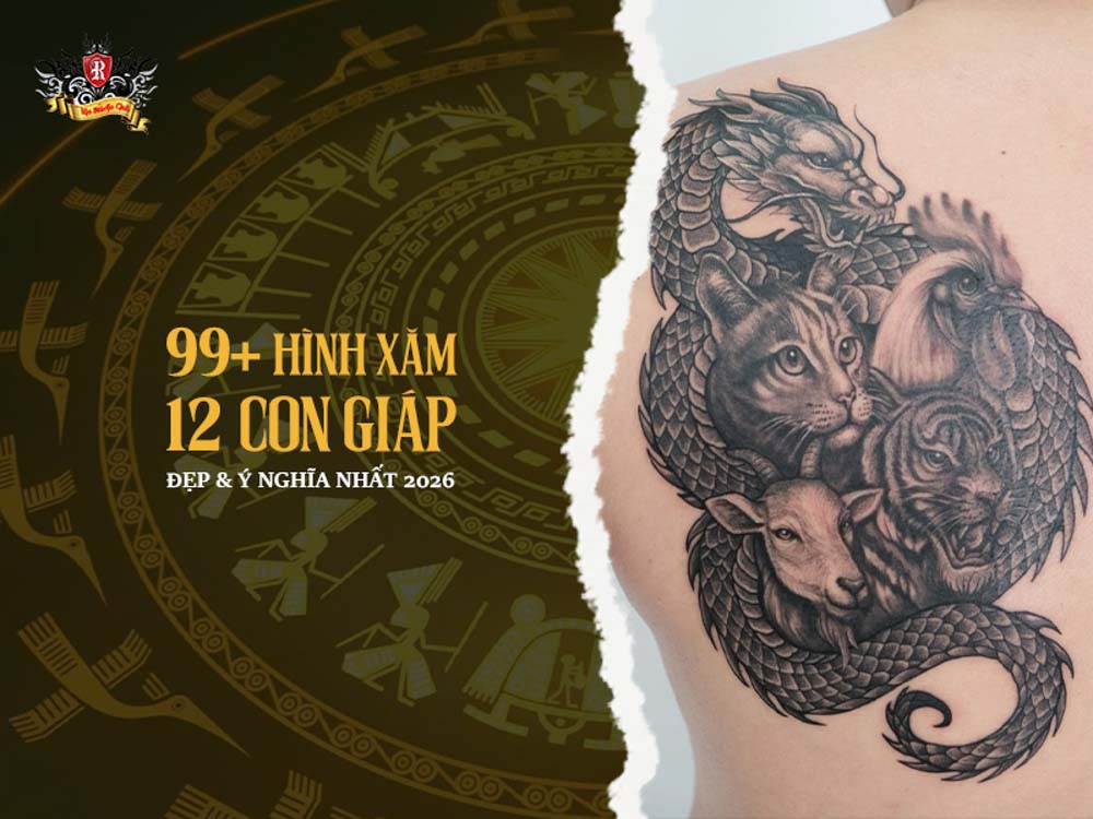 Top hình xăm 12 con giáp đẹp nhất