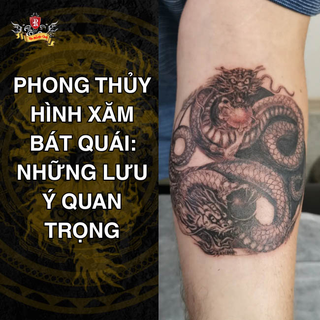 Phong thủy hình xăm Bát Quái đòi hỏi chọn hướng, vị trí và kiểu dáng phù hợp để cân bằng âm dương, thu hút năng lượng tích cực và mang lại may mắn cho chủ nhân.