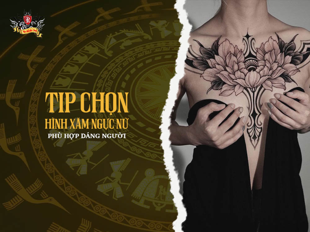 Tip giúp chọn hình xăm ở ngực nữ