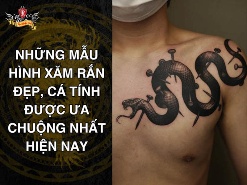 Những hình xăm rắn đẹp và cá tính nhất hiện nay – xu hướng hot trong nghệ thuật xăm hình