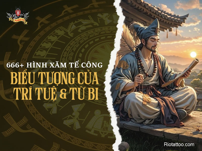 666+ Hình Xăm Tế Công Đẹp Nhất: Biểu Tượng Cho Từ Bi Và Trí Tuệ.