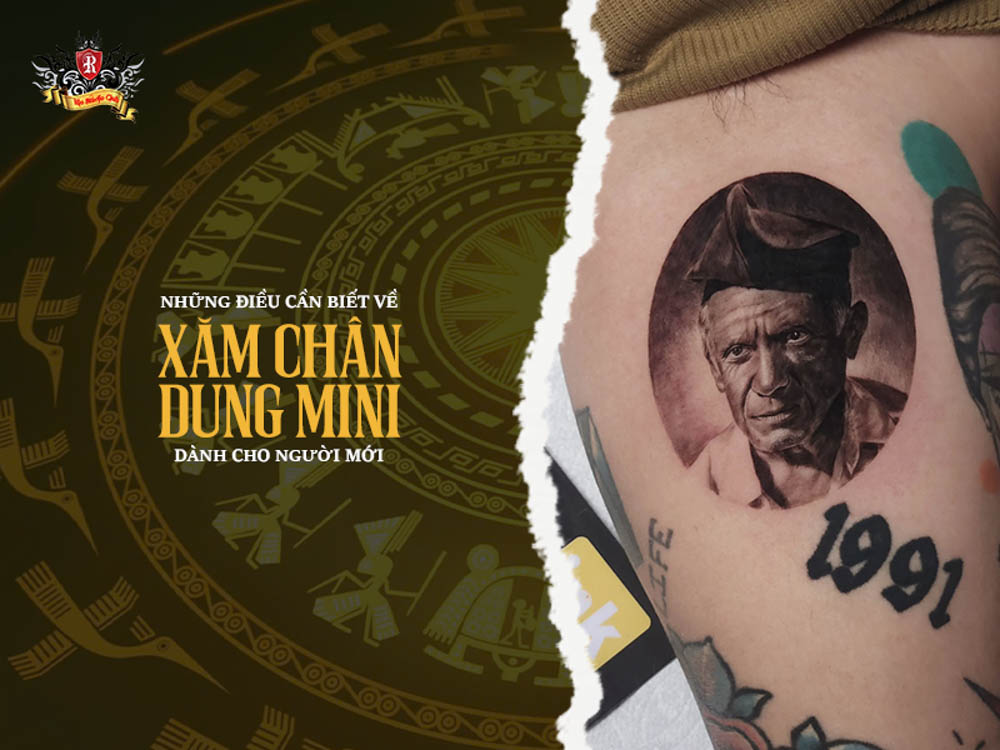 Những lưu ý quan trọng khi xăm chân dung mini cho người mới