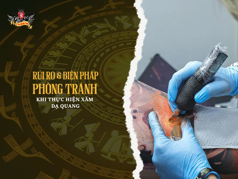 Xăm dạ quang có hại không? Cảnh báo và hướng dẫn phòng tránh chi tiết.