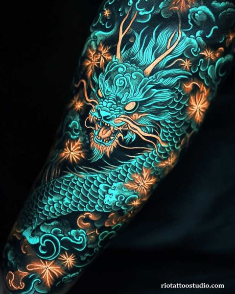 333+ Xăm Dạ Quang: Giải Mã Bí Ẩn và Hiệu Ứng Phát Sáng Độc Đáo 4 - Rio Tattoo Studio