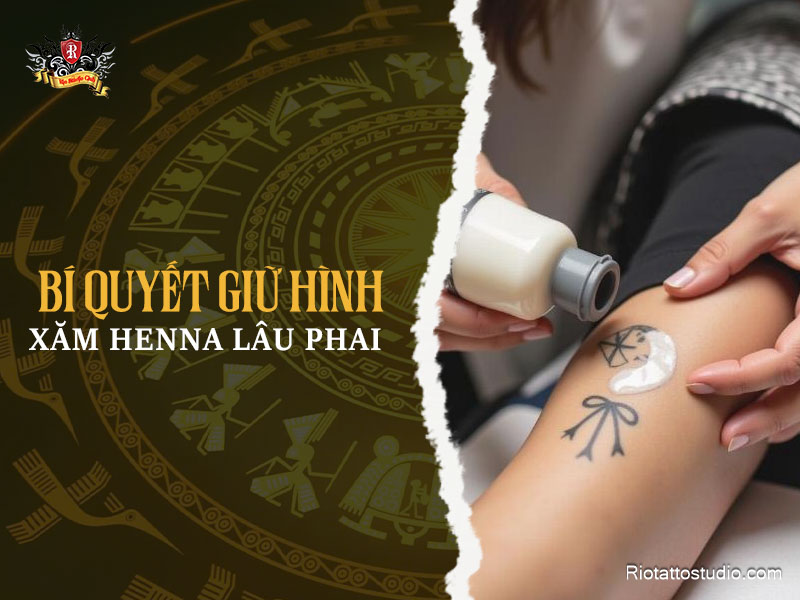 Mẹo giữ màu xăm Henna bền đẹp và lâu phai nhất
