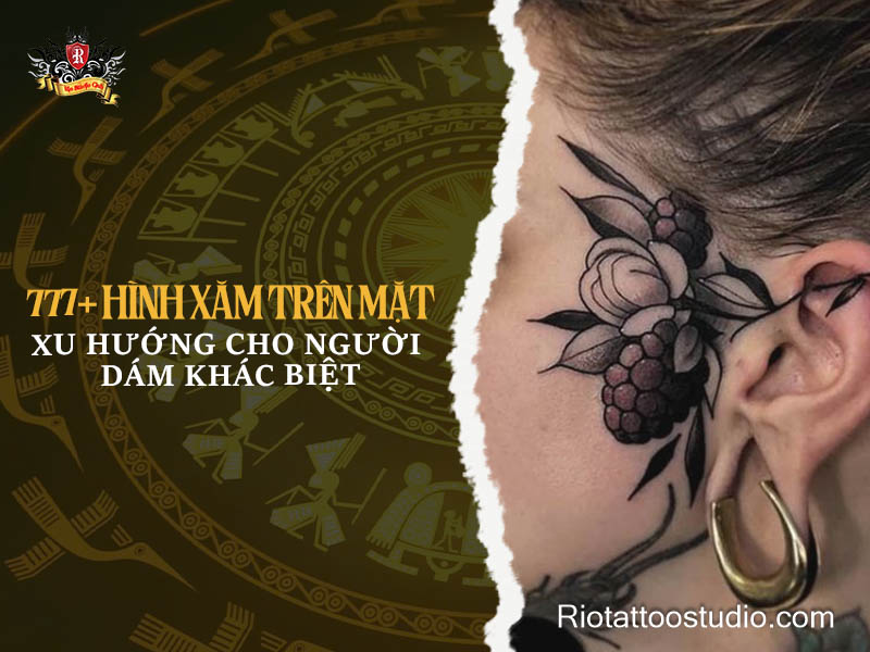 777+ Hình xăm trên mặt đẹp dành cho người thích phá cách
