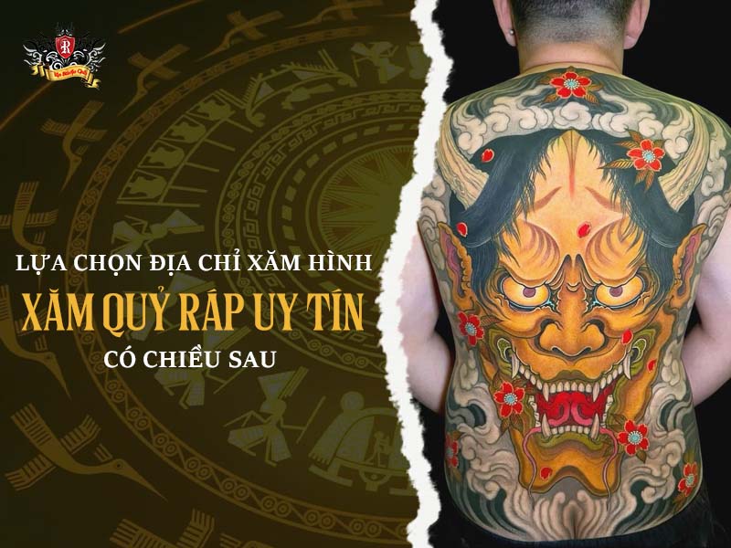 Địa chỉ xăm hình quỷ ráp uy tín với artist giàu kinh nghiệm tại Rio Tattoo Studio