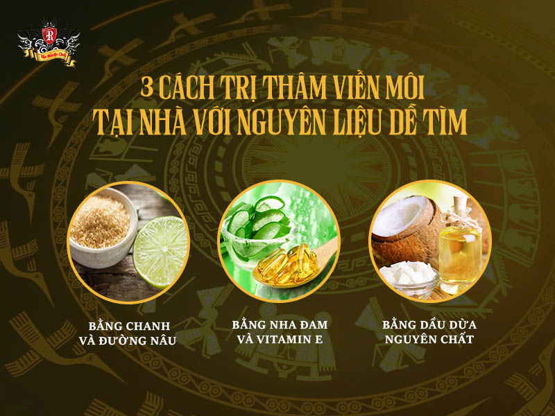 3 cách trị thâm viền môi tại nhà hiệu quả với nguyên liệu dễ tìm