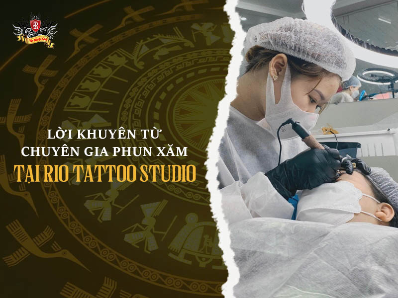 Lời khuyên từ chuyên gia phun xăm tại Rio Tattoo Studio về xăm môi kiêng hải sản bao lâu