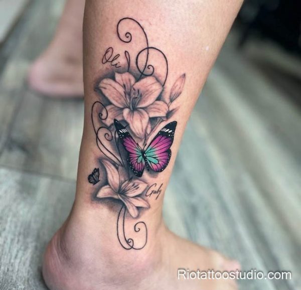 999+ Hình Xăm Chân Nữ Cá Tính, Đẹp Mê Mẩn Nhất 2026 21 - Rio Tattoo Studio