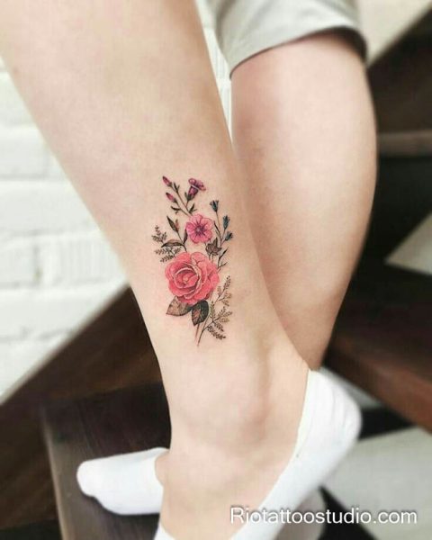 999+ Hình Xăm Chân Nữ Cá Tính, Đẹp Mê Mẩn Nhất 2026 1 - Rio Tattoo Studio