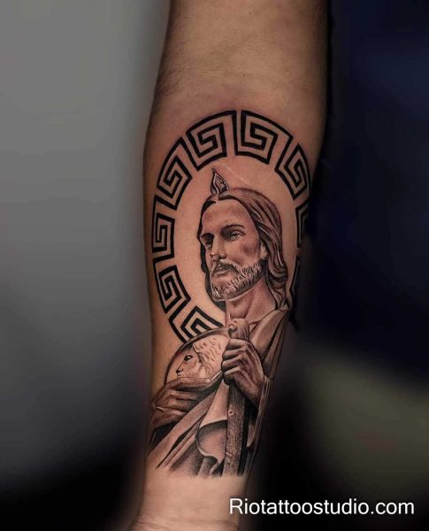 150+ Powerful Christ Tattoos Ideas: Sacred Art for 2026 11 - Rio Tattoo Studio