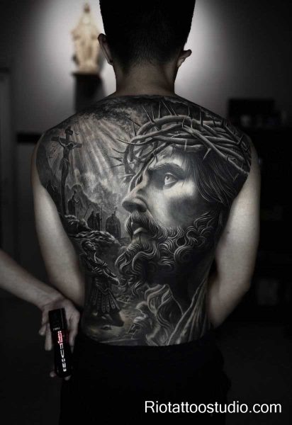 150+ Powerful Christ Tattoos Ideas: Sacred Art for 2026 8 - Rio Tattoo Studio