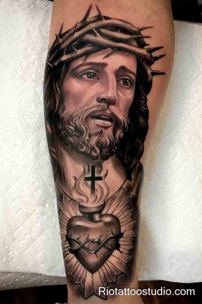 150+ Powerful Christ Tattoos Ideas: Sacred Art for 2026 10 - Rio Tattoo Studio